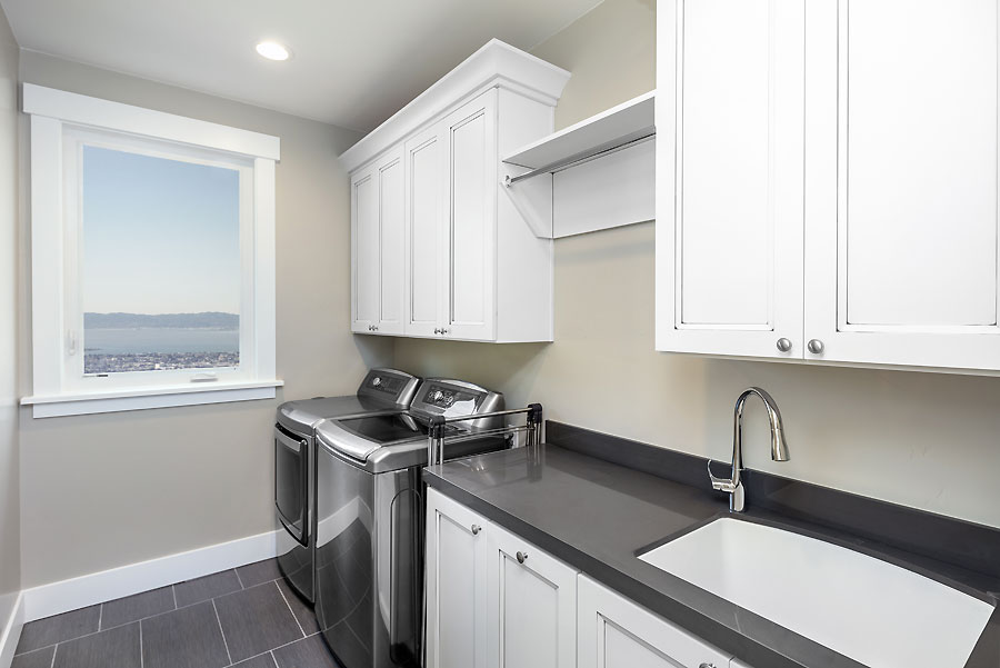 Scarsdale NY Laundry Storage Ideas